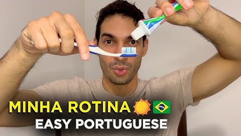 ☀️ Morning Routine in Brazilian Portuguese 🇧🇷 | Portuguese Comprehensible Input