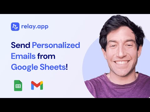 How To Send Personalized Emails from Google Sheets Without Using Apps Script!