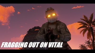 Fragging out on VITAL ( The Most Competitive Rust Server )