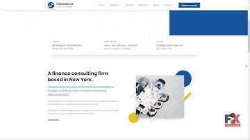 Finance Business Responsive Drupal 8 Theme Tradingblock        Sid Ha