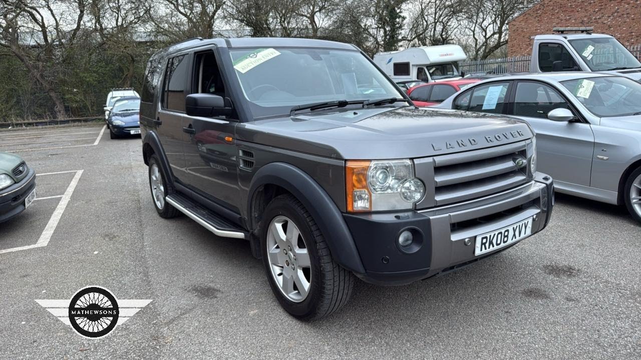 2008 LAND ROVER DISCOVERY TDV6 HSE A | MATHEWSONS CLASSIC CARS | AUCTION: 16, 17 & 18 APRIL 2025