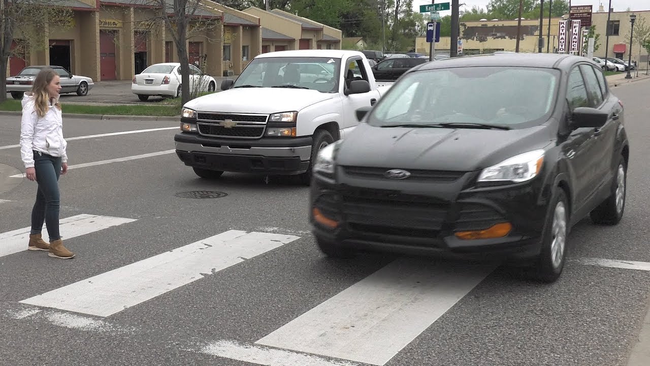 I feel privileged when two cars stop for me to cross a street in