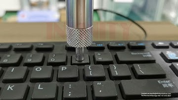 Keyboard Feel Testing Machine I Button Force Tester I Switches Universal Test Machine