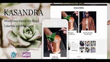 Kasandra - A Responsive WordPress Blog and Shop Theme | Themeforest Website Templates and Themes