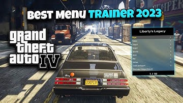 [2023] How to install Best Cheat Menu in GTA IV | GTA 4 Menyoo Trainer