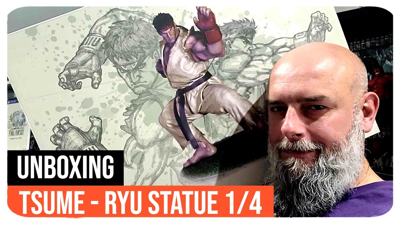 UNBOXING - RYU THE BEAST UNLEASHED 1/4 STATUE - ELLE EST ENFIN LA !