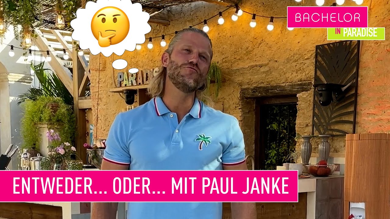 "Entweder... Oder..." mit dem Barkeeper des Vertrauens Paul Janke 🍹🌴 | Bachelor in Paradise