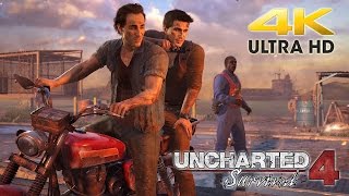 4K Capture Test: PS4 Pro - Uncharted 4: A Thief's End - @ 4K 2160p HD ✔