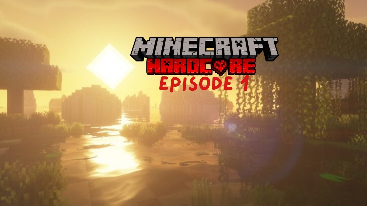 Minecraft HARDCORE series episode #1 the beginning - YouTube