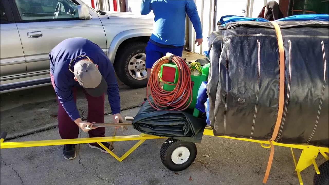 The Jolly Dolly Heavy Duty Hand Truck for Inflatables & Bounce Houses