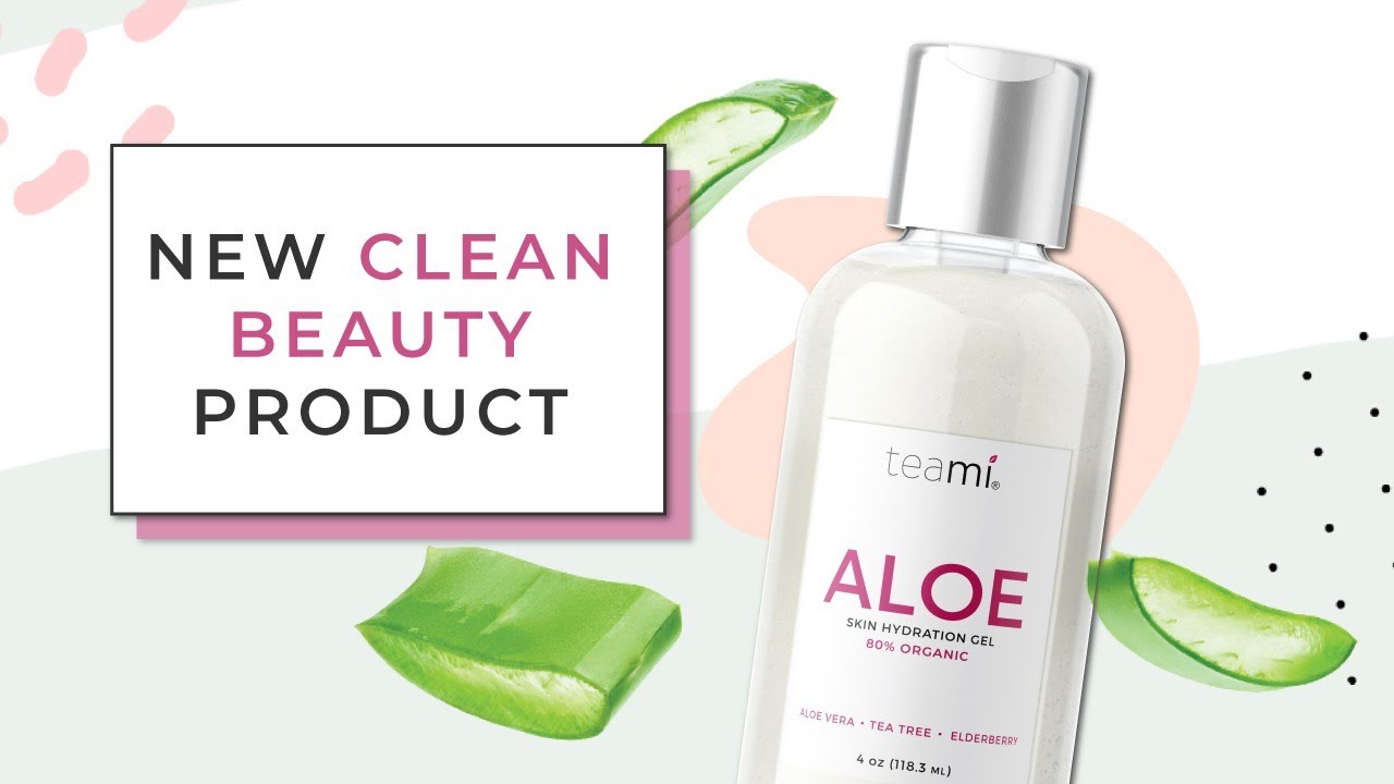 teami aloe skin hydration gel