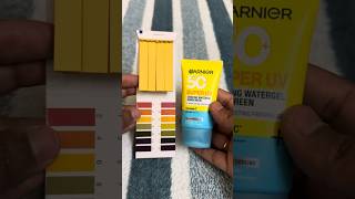 Garnier Super UV Sunscreen pH Test | Skin Safe or Not? 🧪☀️