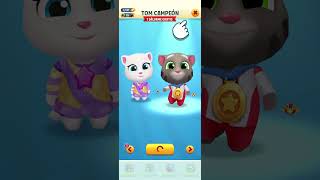 Jugando talking tom gold run hasta atrapar al mapache ladrón #videos#juegos#gamingvideos#talkingtom 