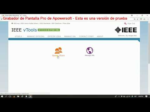 IEEE Vtools Officers Reporting Parte1