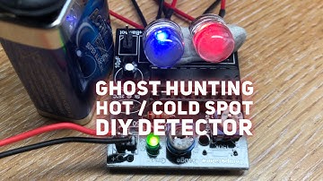 Paranormal Temperature Comparator Hot Cold Spot