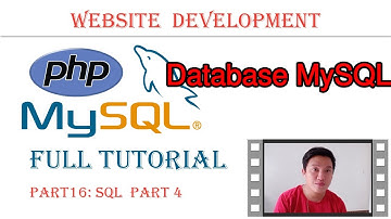 PHP & MySQL Full Tutorial Part 16(SQL=Structured Query Language) | រៀន PHP & MySQL ជាភាសាខ្មែរ