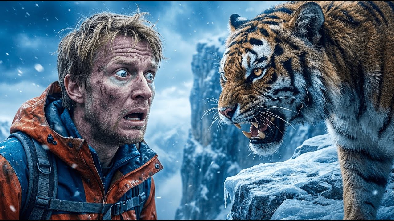 Trapped on the mountain… then the tiger appeared