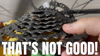 Sudden Shifting Problem FOUND: Cassette damage! #mtb