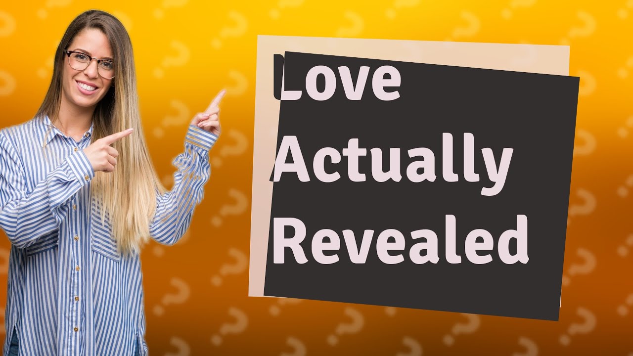 Why is Love Actually so controversial? - YouTube