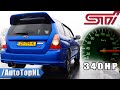 340HP Subaru Forester STI 0-210KMH Acceleration & *LOUD* Exhaust SOUND by AutoTopNL