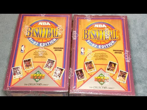 Upper Deck 1992-93 NBA Deck Basketball Cards Collectors Choice Box