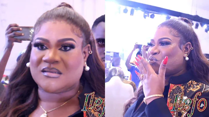 NKECHI BLESSING SO HUMBLE! GOES DOWN ON KNEES TO HONOR PASUMA & FEMI ADEBAYO PUBLICLY @EVENT