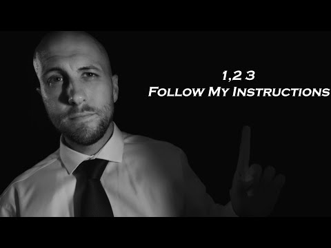 [ASMR] 1, 2, 3,  Follow My Instructions for Guaranteed Sleep | Face Touching | Hand Movements