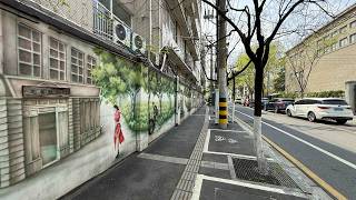 Walking China's "Living Museum" Street: From Street Art to an 1100-Year-Old Well | 4K HDR｜南京碑亭巷