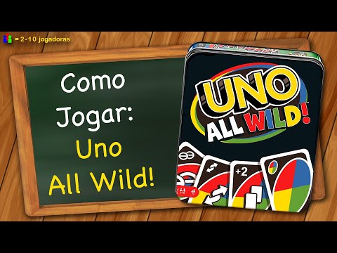Jogo de Cartas UNO - All WilJogo de Cartas UNO - All Wild