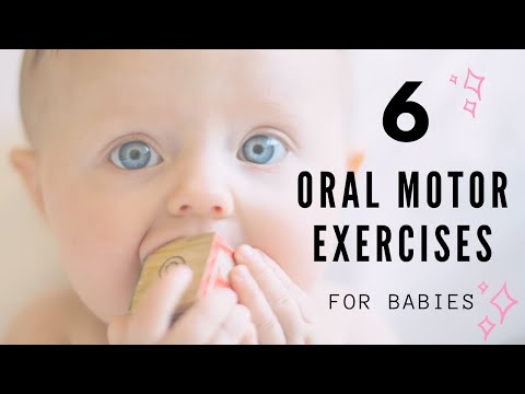 6 Oral Motor Exercises for Babies - Oral Stimulation- Speech Development- Feeding Development