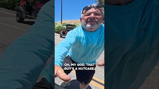 Dragonfly golf course maniac does not like e-bikes. #onyxrcr #dragonflygolfclub #madera