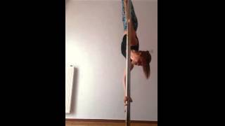 Pole Practice: Deadlift Pike (50mm pole) Twisted Grip