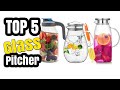 Best glass pitcher with lid for hot liquids