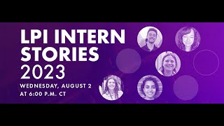LPI Intern Stories 2023