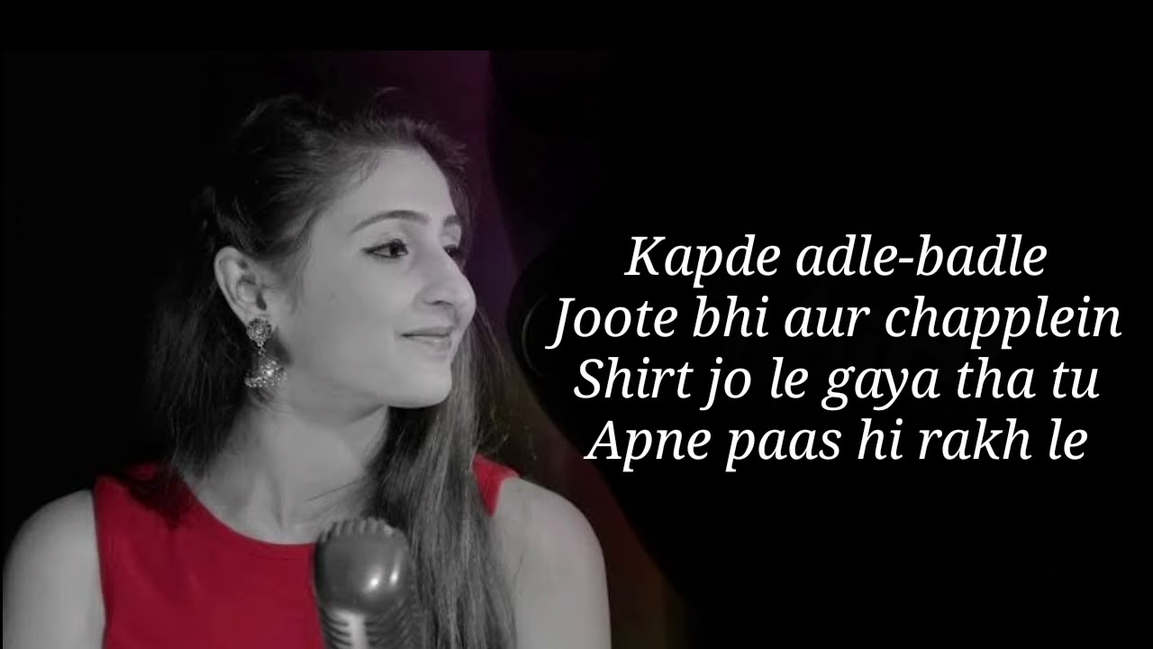 YAARA TERI MERI YAARI FEMALE VERSION LYRICS  TONY KAKKA  DHAVANI BHANUSHALI  HINDI SONGS