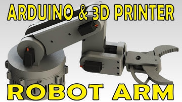 Robot Arm - ARDUINO & 3D PRINTER PROJECT