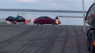 Toyota Corolla S Towing two jet ski !!?