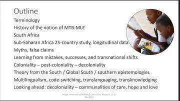 Dr Kathleen Heugh - Mother Tongue-Based Multilingual Education: Contexts, Theories and Practices