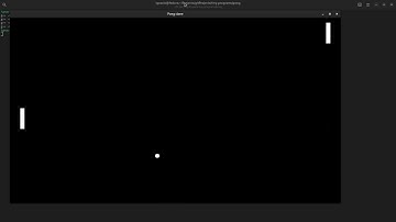 Pong Clone in C++ and SFML - Gameplay Demonstration