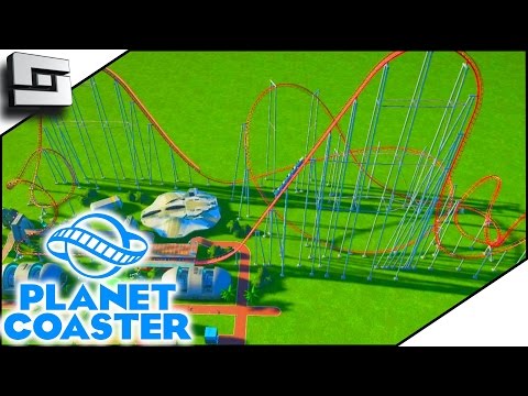 SCARY ROLLER COASTER! - Planet Coaster Gameplay #4 | Sl1pg8r