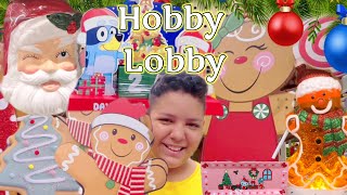 SUPER CUTE NEW CHRISTMAS 🎅🏻 DECOR @ HOBBY LOBBY!