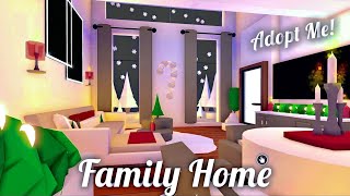 Adopt Me! Family Home - Christmas in July! Speed Build and Tour