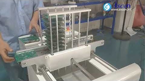 PCB reject conveyor and PCB NG buffer inspection conveyor with fail PCB separator