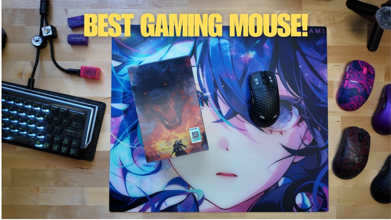 ЛУЧШАЯ ИГРОВАЯ МЫШЬ 2025 ГОДА! ОБЗОР GWOLVES HTM PLUS!