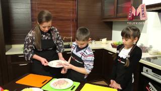 Школа поварят. Салат "Ананас" Школа поварят. Салат "Ананас"