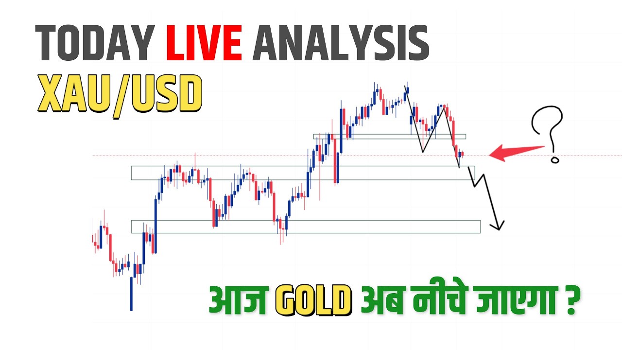 XAUUSD GOLD Today live analysis in Hindi || Today GOLD Forecast ...