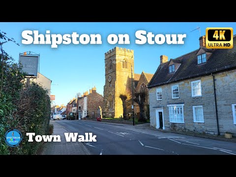 A Town Awakens: 4K Walk Through Shipston on Stour's Heart