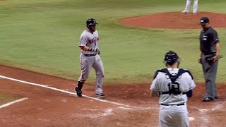 BOS@TB: Leon drives a two-run homer to right
