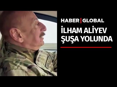 Aliyev Şuşa Yolunda! Kurtarılmış Topraklara Geçiş Yaptı