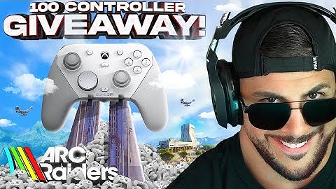 🔴 LIVE - HUGE 100 CONTROLLER GIVEAWAY & ARC RAIDERS ALL DAY!